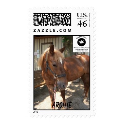 ARCHIE commemorative stamp by HorseAbility