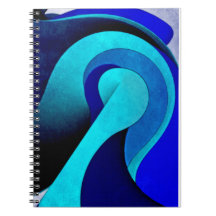 Archifou Abstract 03 - Blue Notebook