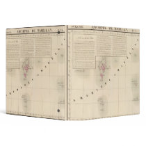 Archipel de Magellan Oceanie no 1 3 Ring Binder