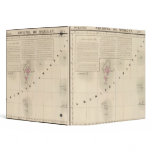 Archipel de Magellan Oceanie no 1 3 Ring Binder