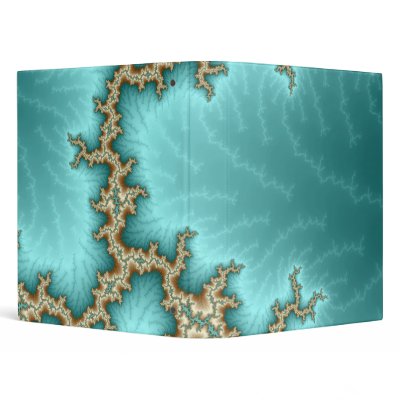 Archipelago 3 Ring Binder by fractronics