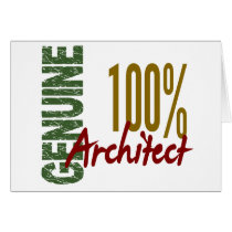 Architect 100% Genuine Cards