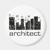 Architect Buildings Cool design! magnets