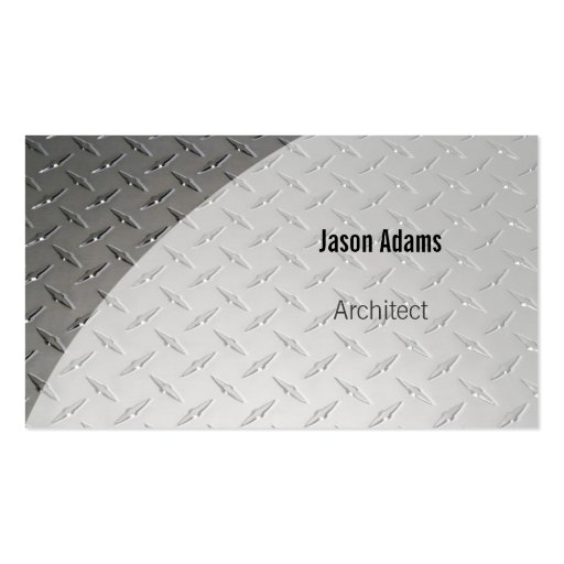 Architect Business Card (front side)