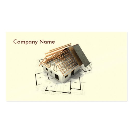 Architect Business Card (back side)