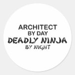 Architect Deadly Ninja by Night Stickers