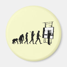 Architect Evolution of Architecture Draftsman Fridge Magnets