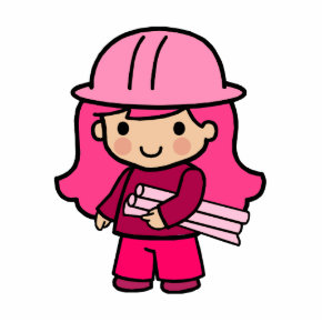 Architect Girl photosculpture