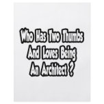 Architect Joke...Two Thumbs Personalized Flyer