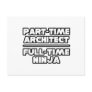 Architect...Ninja Postcards