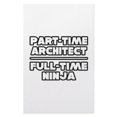 Architect...Ninja Stationery Paper by Architect_Shirts