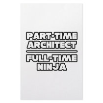 Architect...Ninja Stationery Paper