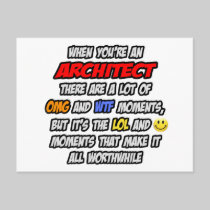 Architect .. OMG WTF LOL Post Cards