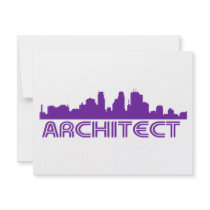 Architect Skyline design! invitations by angeria Architect Skyline design! invitations