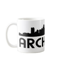 Architect Skyline design! mugs by angeria Architect Skyline design! mugs