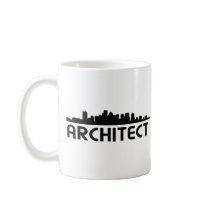 Architect Skyline design! mugs by angeria Architect Skyline design! mugs