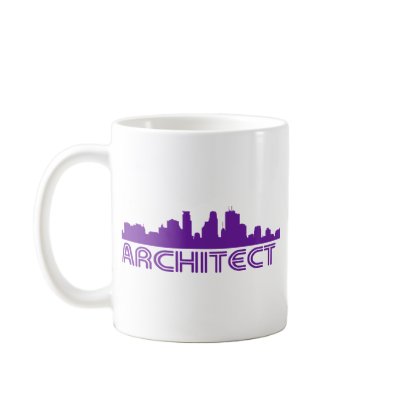 Architect Skyline design! Mugs by angeria