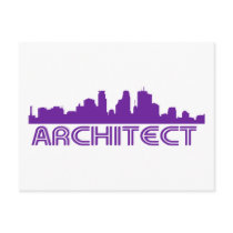 Architect Skyline design! postcards by angeria Architect Skyline design! postcards