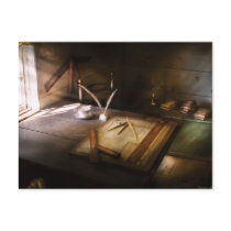 Architect - The drafting table Postcards
