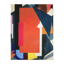 Architectonics Painterly, 1916-17 Impresión En Lona Estirada