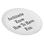 Architects Know How To Have Fun Plates