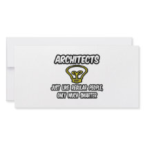 Architects...Regular People, Only Smarter Personalized Photo Card