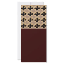 Architectural Building Cutout Personalized Rack Card
