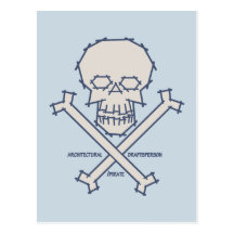 Architectural Draftspirate Postcards