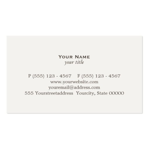 Architectural Growth Arrow Professional Logo Business Card Templates (back side)