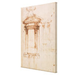 Architectural study gallery wrap canvas
