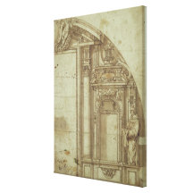 Architectural Study Gallery Wrapped Canvas