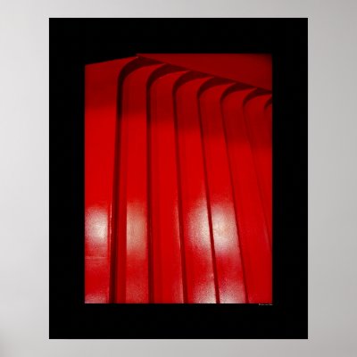 Architecture - Abstract Stairway Print by Primedia_Group