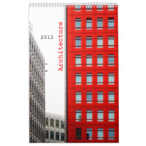 architecture wall calendars