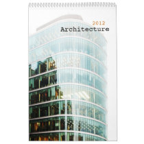 architecture wall calendar