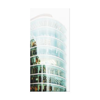 architecture stretched canvas print