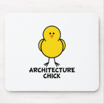 Architecture Chick Mouse Mat