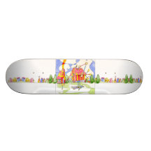 Architecture Is Fun Skate Deck