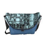 architecture pen drawing courier bag