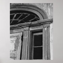 Architecture Photo - Abandoned House Door Poster