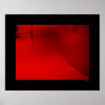 Architecture - Red Hallway Posters