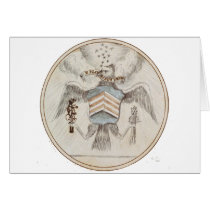 Archive Presidential Seal Sketch Greeting Cards