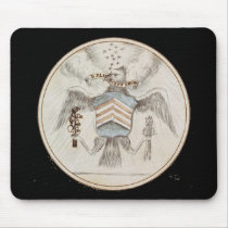 Archive Presidential Seal Sketch Mouse Mat