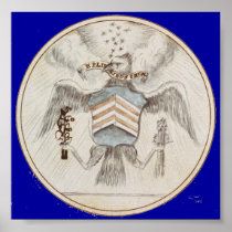 Archive Presidential Seal Sketch Print