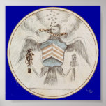 Archive Presidential Seal Sketch Print