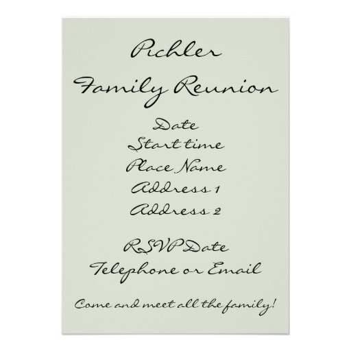 Arco III, Trentino-Alto Adige, Italy Custom Invitation