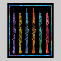 Arco iris de Oboes posters