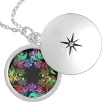 Arco iris del arte del fractal de los colores grimpola personalizada