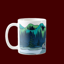 Arctic Art Bear Cups Mugs Polar Bear Cup & Glasses mugs