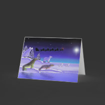 Arctic Christmas Eve cards