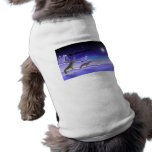 Arctic Christmas Eve Doggie Tee Shirt